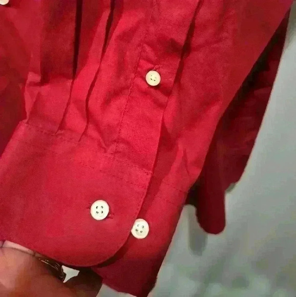 Alexander Julian Colours Sz 2X Maroon Dress Shirt. - Picture 3 of 6